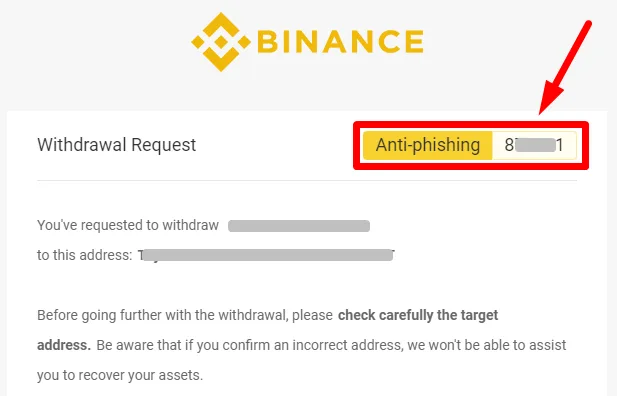 Mã chống lừa đảo Binance: Cách phát hiện email phishing