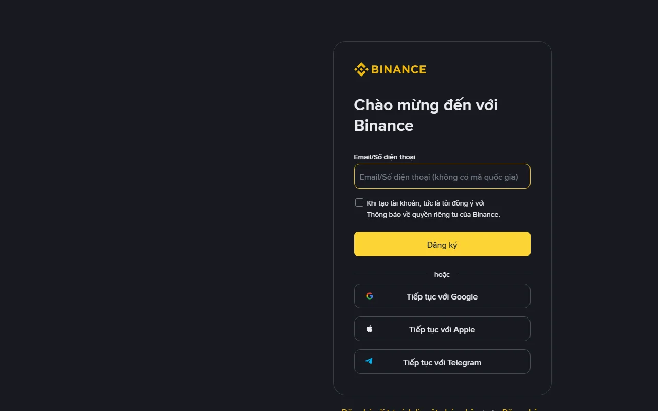 Cách đăng ký Binance: Cần chuẩn bị gì và làm KYC thế nào?