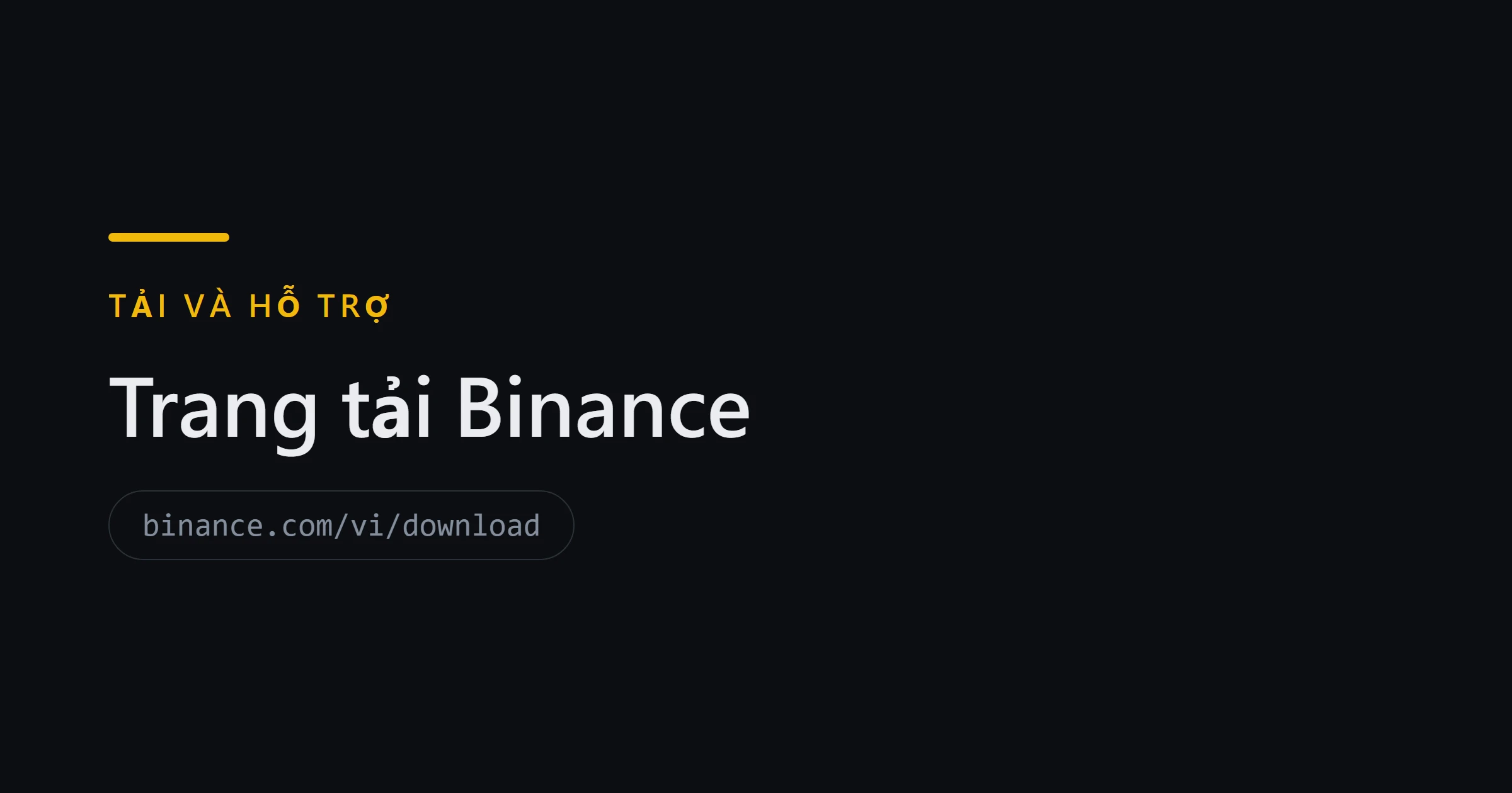 Trang tải Binance